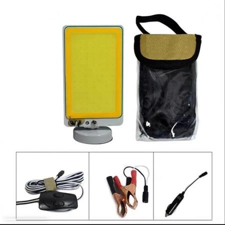 لمبة LED مغناطيسية قابلة للتعديل بين الأبيض والكريمي لجلسات الرحلات -