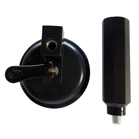 قاعدة تثبيت بالشفط قوية تركب على جميع السيارات وتستخدم كقاعدة جانبية ل