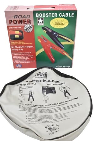 سلك كيبل اشتراك سيارة امريكي اصلي قوة 8 قيج مع شنطة