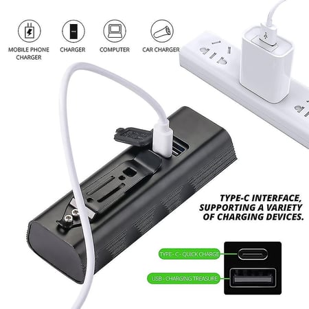 كشاف أمامي للدراجات الهوائية 5 عدسات وإضاءة تصل الى 500 متر  بهيكل من