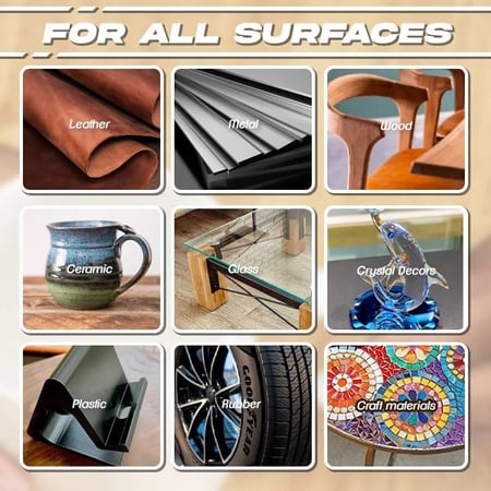 غراء التيكو 110 سوبر جلو مناسب لاصلاح الزجاج والمعادن والأخشاب وأغلب ا