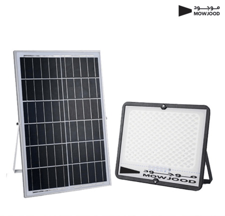 كشاف كبس طاقة شمسية منتشر الاضاءة مع لوح طاقة شمسية منفصل يعمل اليا وي