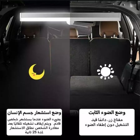 إضاءة لاسلكية قابلة لإعادة الشحن للمطبخ والممرات وخزائن الملابس والرحل