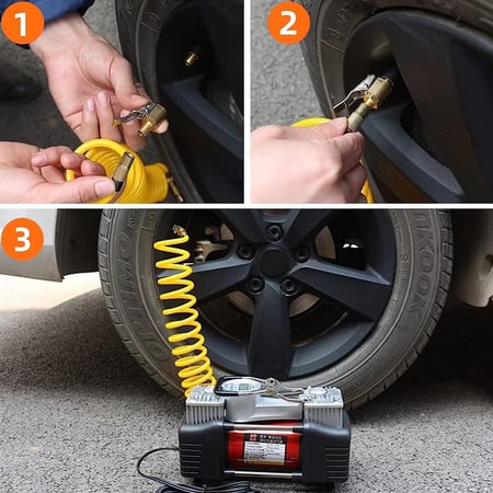 راس لي ماطور الهواء للتحويل من السنة الى كبس على البلف لسهولة وسرعة ال