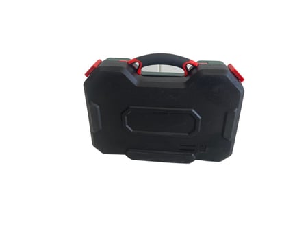 طقم عدة مفاتيح ربط ومفك براغي 94 قطعة رؤوس مفك ستيل الكروم مع يد اتوما