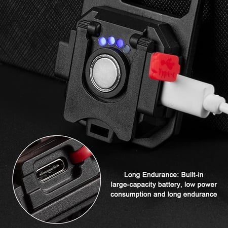 كشاف سلاسل مفاتيح متعدد الوظائف بسطوع عالي ولونين ابيض وكريمي - خفيف ا