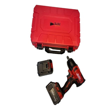 دريل لاسلكي مناسب للكفرات والمكانيكا برأس حبة نصف إنش وحبة مقاس