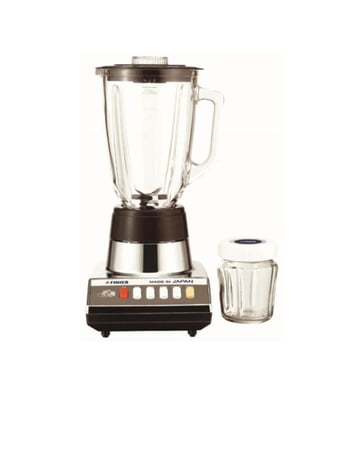 خلاط كهربائي فيشر ياباني 1.4 لتر 270 وات ابيض موديل FM-2460CGM