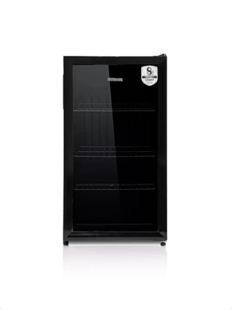 فيشر ثلاجة عرض باب واحد مقاس 3.14 قدم- FRS-SC90LKN B