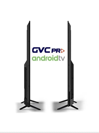 شاشة جي في سي برو 43 بوصه سمارت مع رسيفر - GVC-43TUS5200