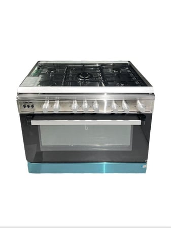 فرن غاز جي في سي برو - 60*90 سم - 5 عيون - موديل GVCO-6090-EG-1