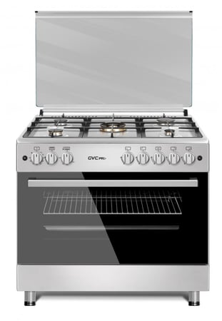 فرن غاز 5عيون تركي من جي في سي برو, مقاس 60*90