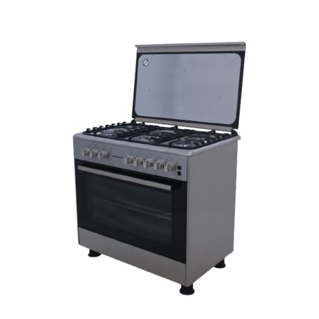فرن غاز جستنج هاوس 5 عيون , منصب ثقيل , JSFF9626 - 90x60 cm
