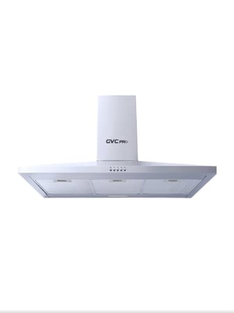 شفاط هرمي 90سم استيل GVCH-90 GVC PRO تركي