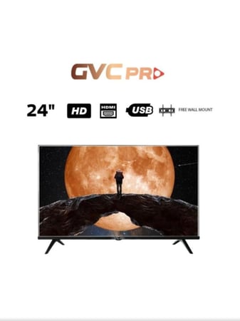 شاشة جي في سي برو، 24 بوصة، LED، دقة HD، موديل LD-24TV