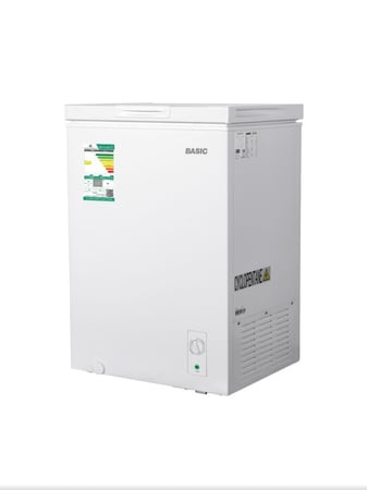 فريزر افقي بيسك - 5 قدم - 143 لتر - ابيض - موديل BCF-H150LDW
