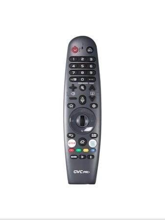 شاشة جي في سي برو 75 بوصة , 4K , نظام WebOs , مع ريموت ماجيك