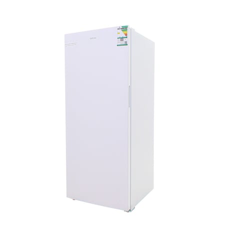فريزر عمودي جي في سي برو , 437لتر - 15.4 قدم  , ابيض