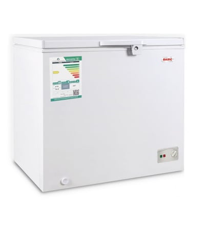 فريزر بيسك أرضي 5 قدم – أبيض