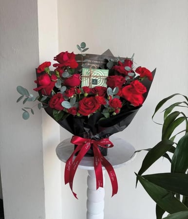 باقه ورد مع باتشي