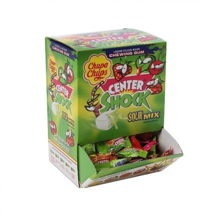 تشوبا تشوبس - لبان محشي سائل حامض بنكهات مختلفة - (حبة / مجموعة)