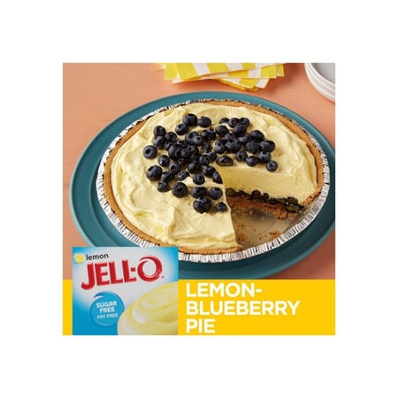 جيلو بودنغ ليمون سريع التحضير خالي من السكر - 28 جرام