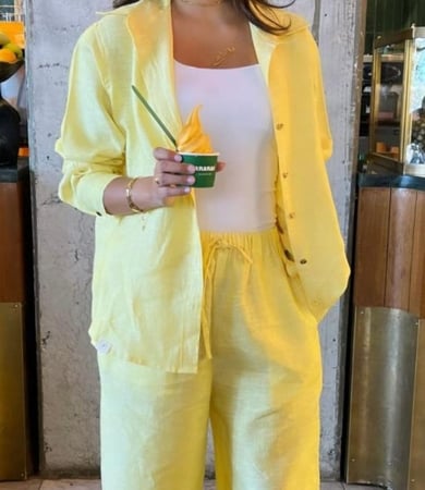 قميص كم طويل