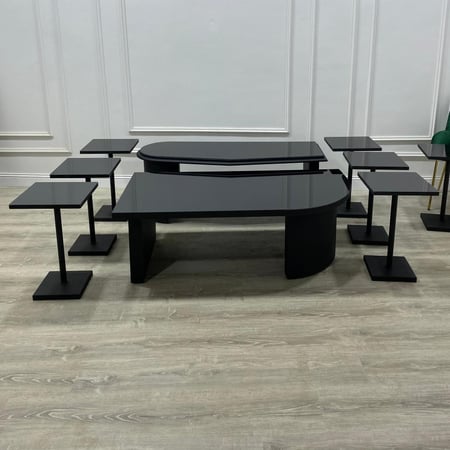 طقم طاولة ضيافه من ٦طاولات خدمه