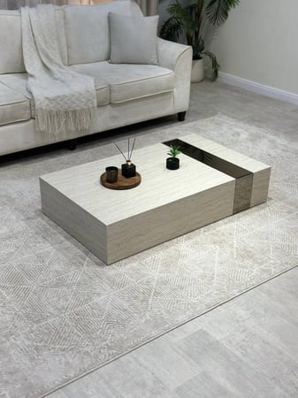 طقم طاولة أرضي فاخر مع 6 خدمة بتصميم عصري ومواصفات مميزة