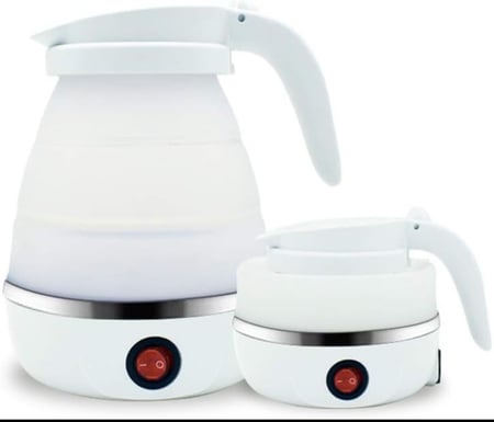 غلاية كهربائية متنقلة قابلة للطي للسفر والرحلات بقوة 500 واط من دينكس