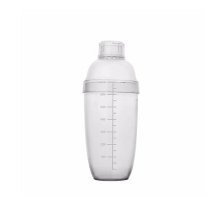 شيكر بلاستيك شفاف سعة 350ml