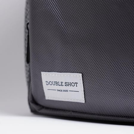 شنطة دبل شوت لأدوات القهوة Gray