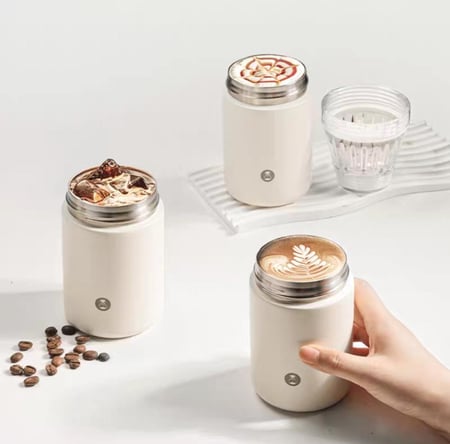 2 في 1 Crystal Eye Travel Brewer B75 | كوب واداة تحضير b75