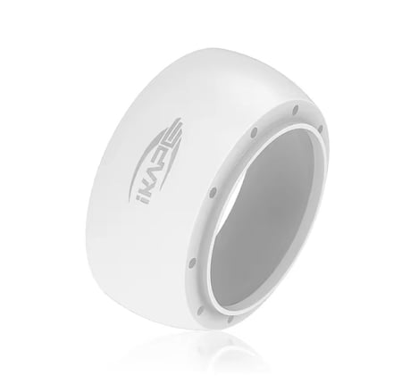 دوزنق رينق 58mm لون ابيض | IKAPE Magnetic Dosing Funnel