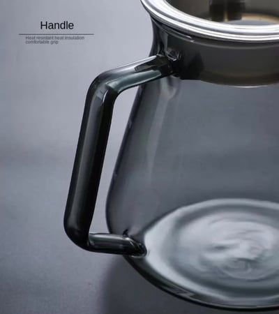 Coffee Server -400ml | سيرفر اللون الأسود الشفاف