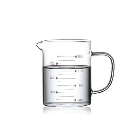 سيرفر زجاج شفاف 500ml