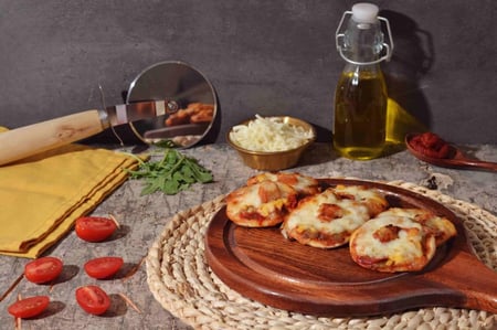 ميني بيتزا دجاج