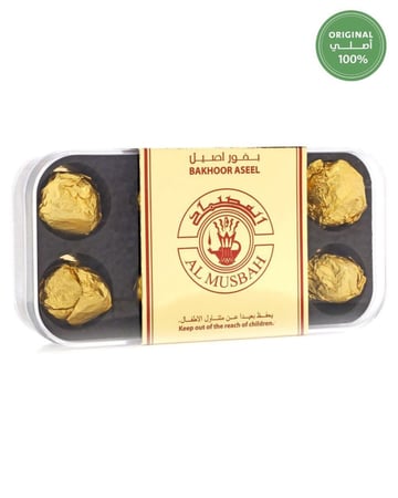 بخور أصيل من المصباح - 8 قطع - 5 جرام لكل قطعة