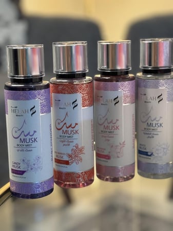 معطر جسم ب 4 روايح من المسك