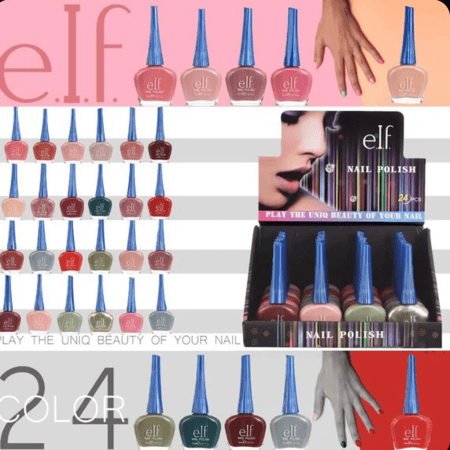 بوكس مناكير مكون من 24 لون