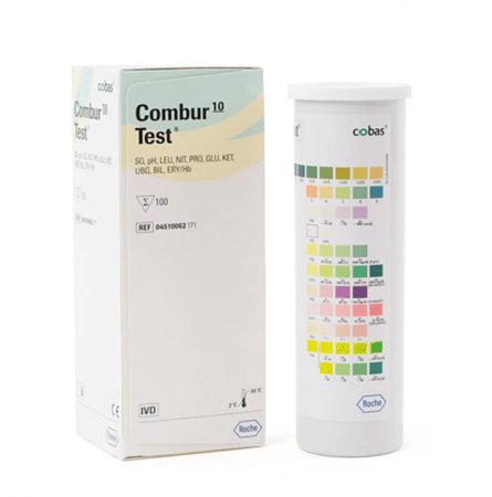 شرائط فحص البول كومبير 10 بارومتر