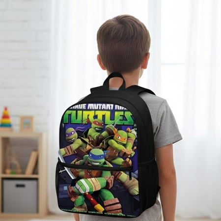 حقائب مدرسية - حقيبة مدرسية ( أولاد ) بشخصية سلاحف النينجا