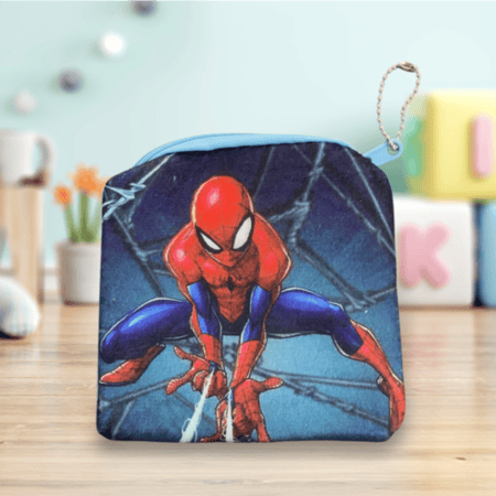 محفظة أولاد - محفظة أولاد قماشية ( سبايدرمان )