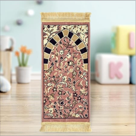 سجادة الروضة الشريفة للاطفال و الصغار ( اللون الزهري )