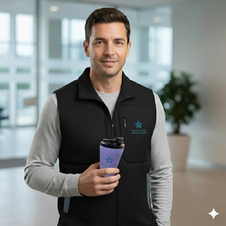 كوب القهوة المقاوم للحرارة ( تجمع المدينة الصحي ) اللون البنفسجي