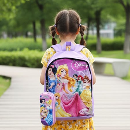 حقائب مدرسية - حقيبة مدرسية ( بنات ) بشخصية البرنسيس