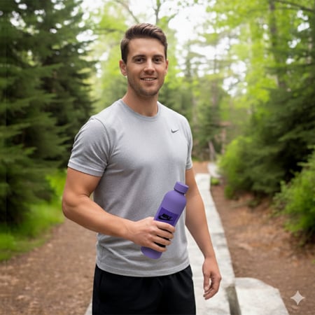 قارورة من الفولاذ المقاوم للصدأ ( شعار  نايك )