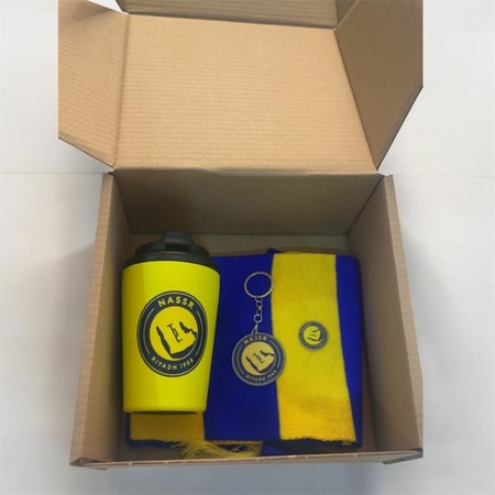 بوكس نادي النصر السعودي اللون ( الأصفر )