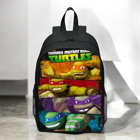 حقائب مدرسية - حقيبة مدرسية ( أولاد ) بشخصية سلاحف النينجا  2