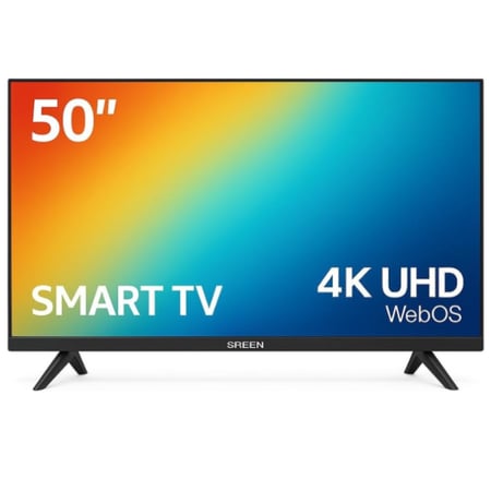 شاشة سرين 50 بوصة سمارت 4K WebOS — HDR & AirPlay مع ريموت ماجيك